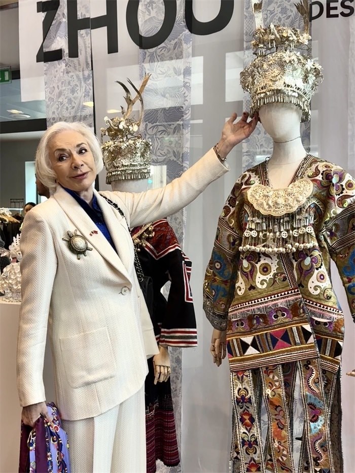 法國友人參加2024多彩貴州文化和旅游推廣周活動。主辦方供圖