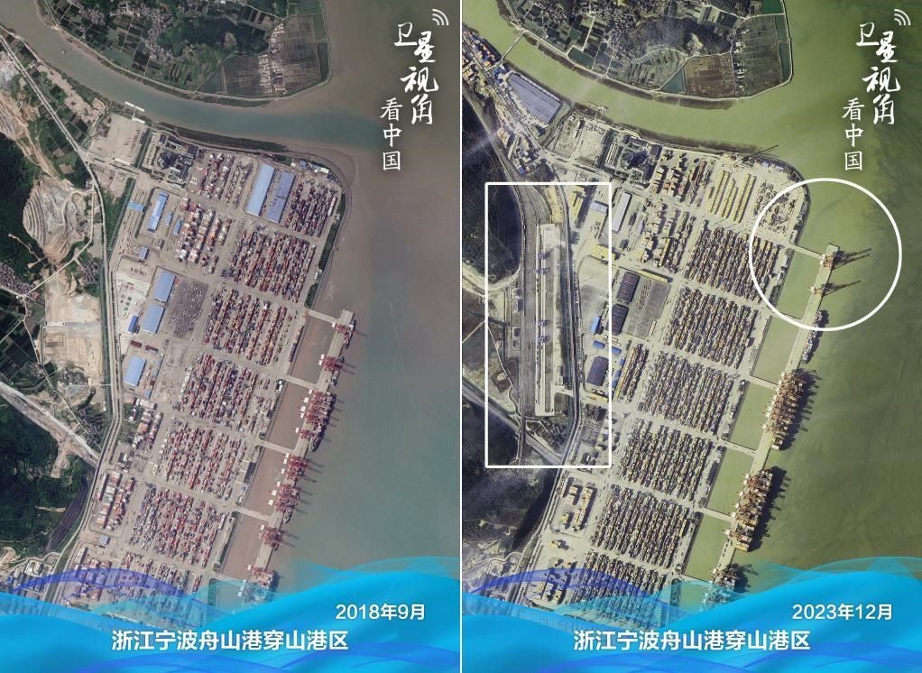 浙江寧波舟山港穿山港區(qū)新建1個泊位及鐵路穿山港站。