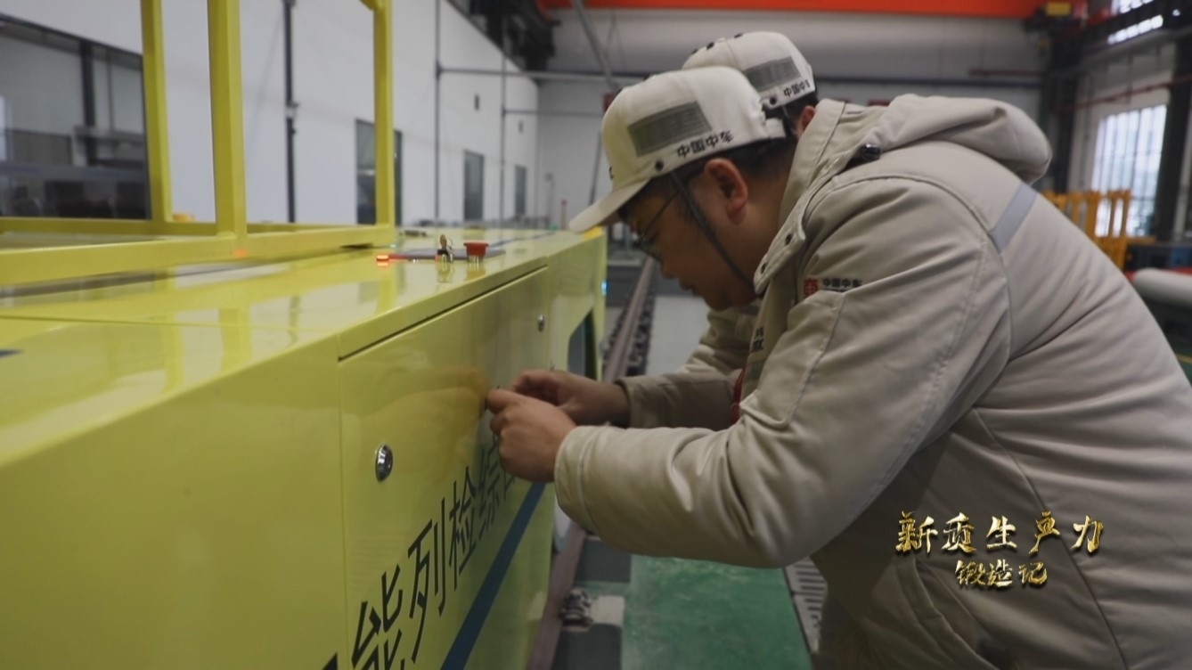 湖南株洲，算法測算團隊正在做地鐵智能化檢測試驗。