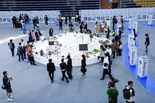 入圍決賽作品成果展。北京建筑大學(xué)供圖