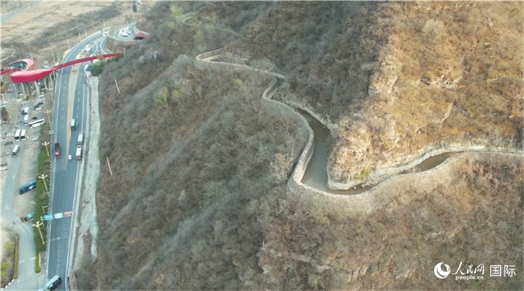 紅旗渠。人民網(wǎng)記者 劉寧攝