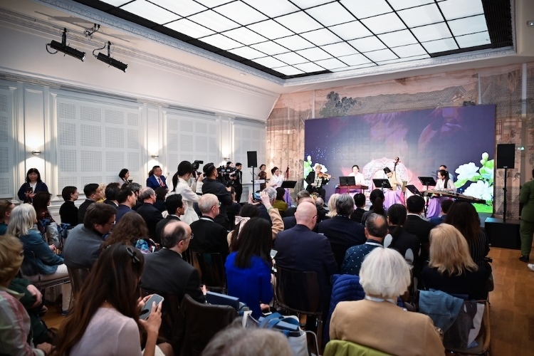 “水韻江蘇”走進(jìn)法國(guó)。江蘇省文旅廳供圖