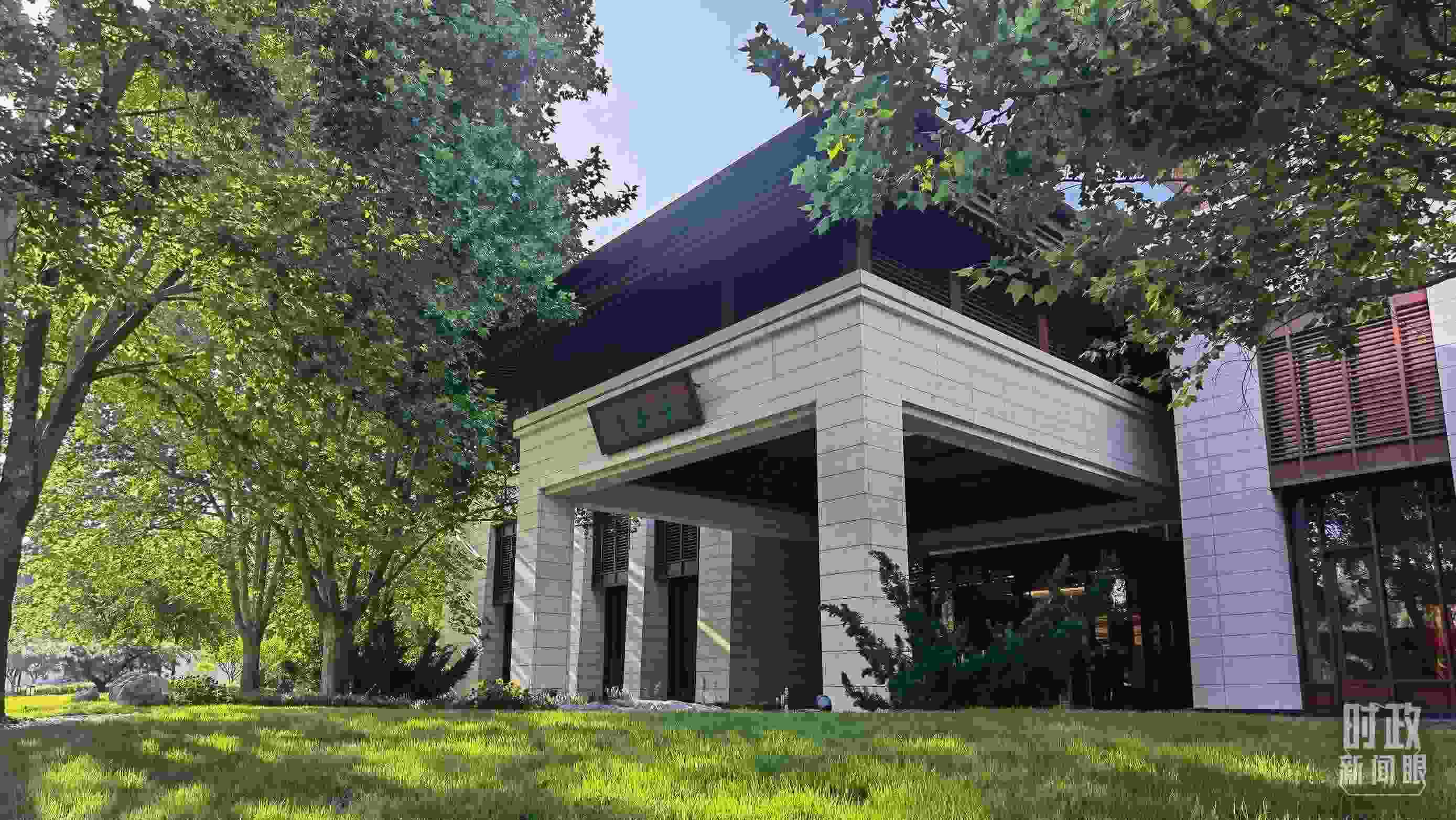 △釣魚臺芳華苑。（總臺央視記者石丞拍攝）