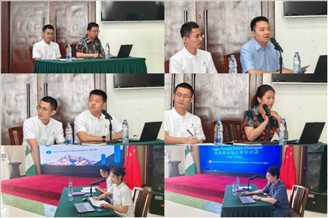 青年外交官們介紹了中國有關(guān)外交政策、對(duì)非對(duì)尼政策、等情況，并就學(xué)生們關(guān)心的問題解答。駐拉各斯總領(lǐng)館供圖