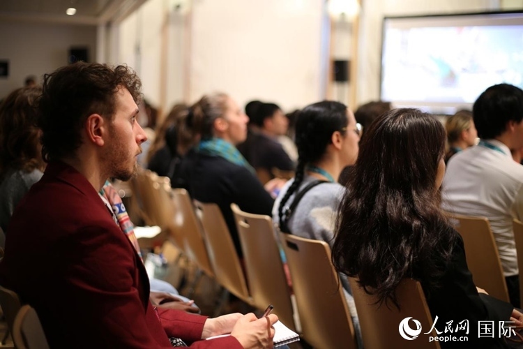 中國(guó)優(yōu)秀動(dòng)畫作品推介會(huì)現(xiàn)場(chǎng)。人民網(wǎng)記者 于超凡攝