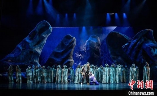 歌劇《原野》劇照。 中國音樂學(xué)院供圖