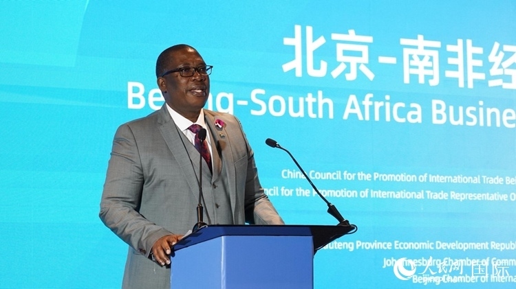 勒蘇非省長(zhǎng)致辭。人民網(wǎng) 劉暢攝