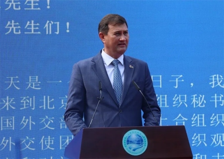 白俄羅斯外交部長(zhǎng)馬克西姆·雷任科夫出席活動(dòng)并致辭。主辦方供圖