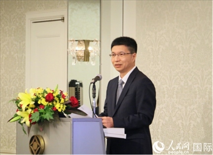 深圳市委常委、組織部部長(zhǎng)程步一致辭。人民網(wǎng) 許可攝