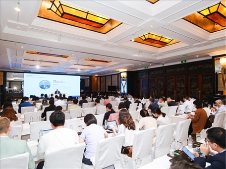 7月11日，由華陽海洋研究中心、中國南海研究院、中國國際法學(xué)會聯(lián)合撰寫的《南海仲裁案裁決再批駁》報(bào)告在北京發(fā)布。華陽海洋研究中心供圖