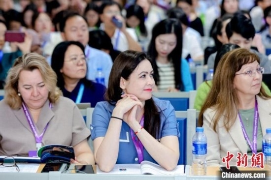 7月26日，2024國際英語教育中國大會在珠海開幕，圖為大會現場。(主辦方供圖)