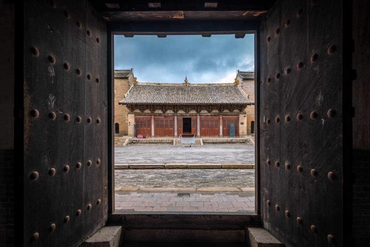 高平市崇明寺一角。蘇唐詩攝