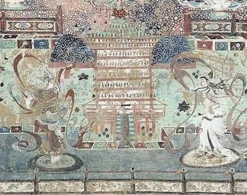 敦煌壁畫中的經(jīng)變樂(lè)舞圖