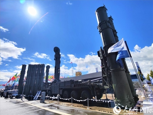 俄羅斯“軍隊-2024”國際軍事技術(shù)論壇現(xiàn)場。人民網(wǎng)記者 于宏建攝