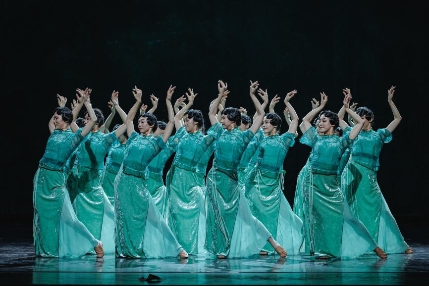 舞劇《熱血當歌》演出現(xiàn)場。主辦方供圖