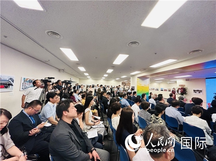 開(kāi)幕式現(xiàn)場(chǎng)。人民網(wǎng) 許可攝