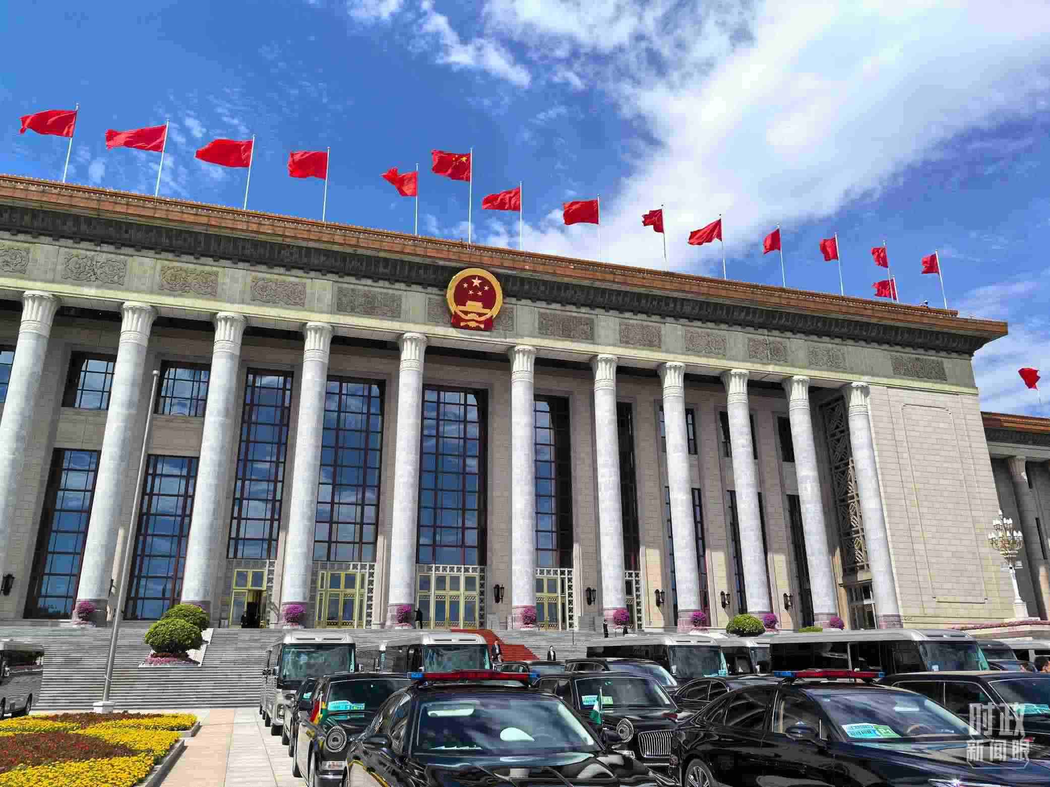  △9月5日上午，中非合作論壇北京峰會(huì)開幕式在北京人民大會(huì)堂舉行。（總臺(tái)央視記者劉瑞琳拍攝）