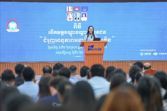 占尼莫在開幕式致辭?；顒?dòng)主辦方供圖