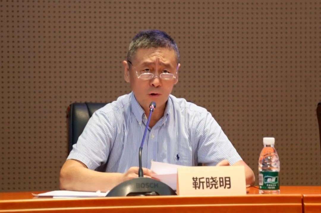 科技外交專家委員會(huì)主任委員、科技部國(guó)際合作司原司長(zhǎng)靳曉明致辭。主辦方供圖