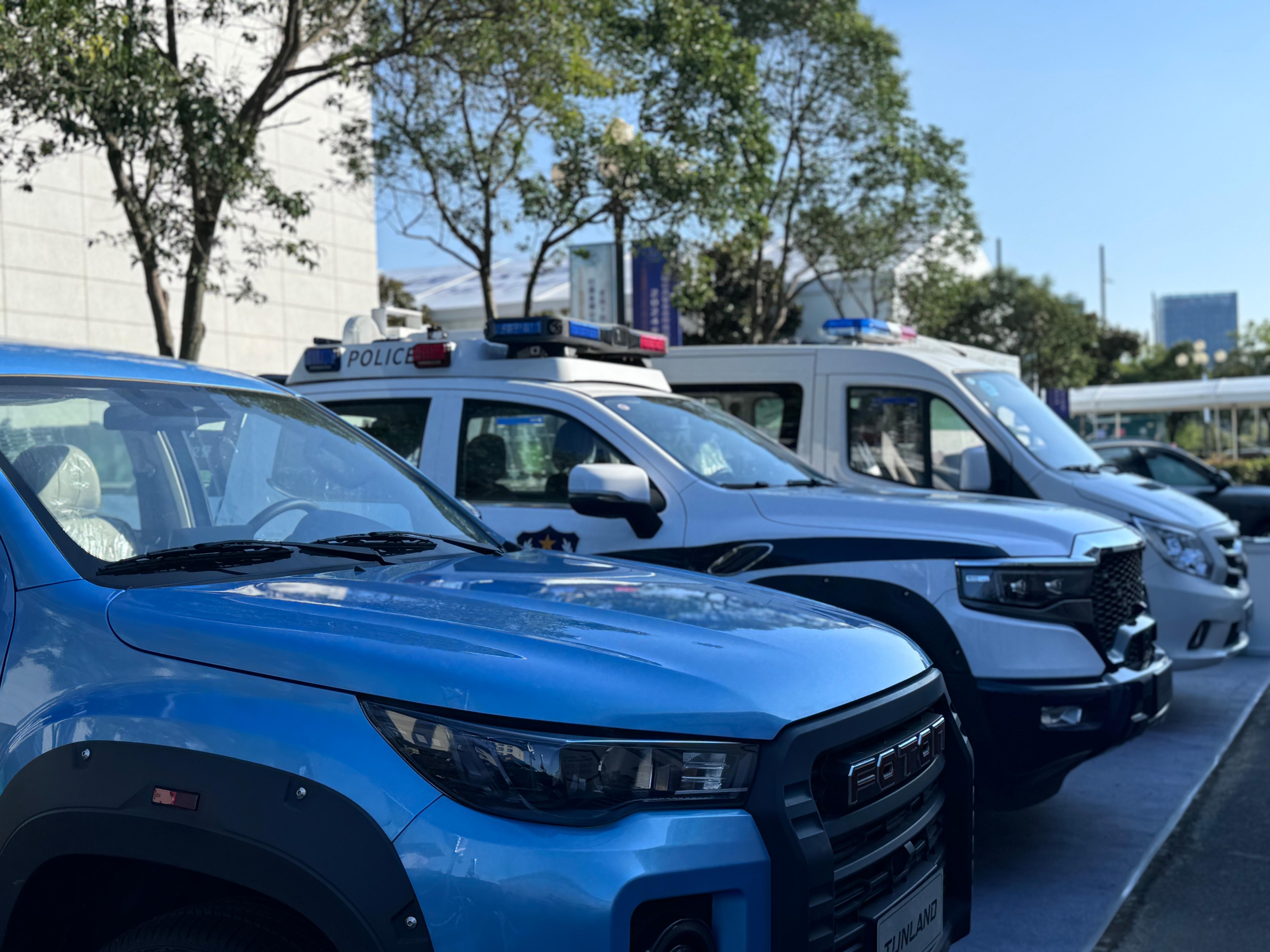 公共安全科技裝備展（連云港）現(xiàn)場。人民網(wǎng)記者 郝萍攝