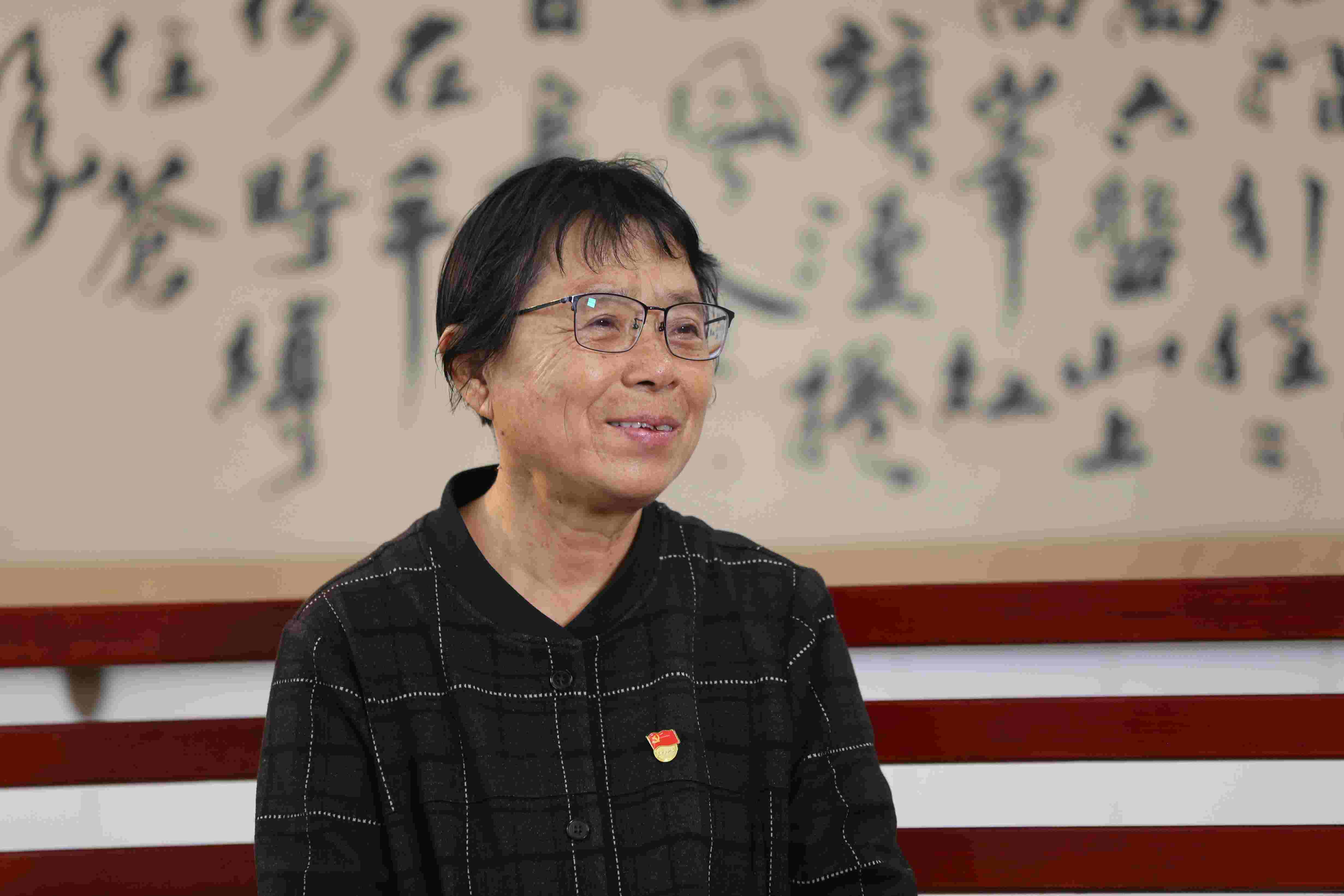 張桂梅。人民網(wǎng)記者 李發(fā)興攝