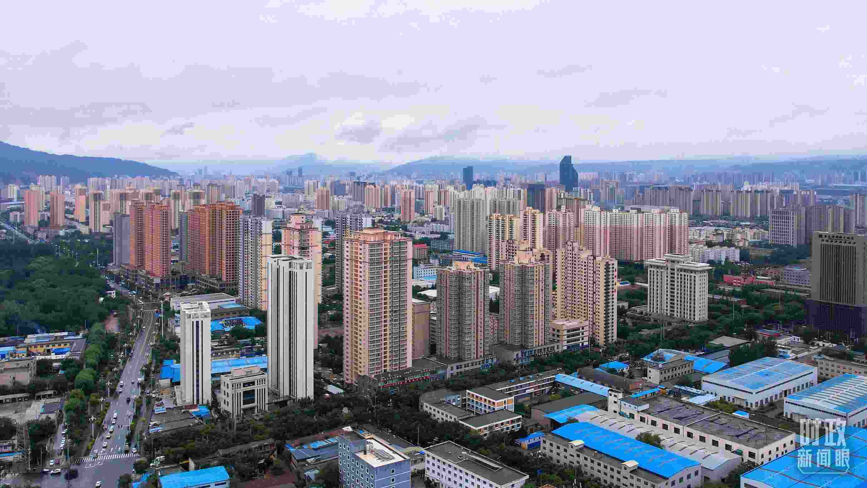 △蘭州。（總臺記者馬凌峰拍攝）