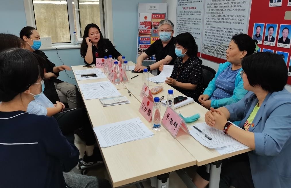 北京市東城區(qū)景山街道人大代表之家（資料照片）。新華社發(fā)（北京市人大常委會供圖）