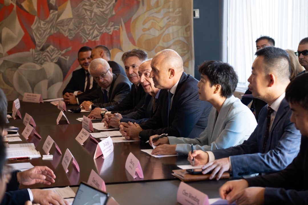 會(huì)議現(xiàn)場(chǎng)。中國(guó)駐保加利亞大使館供圖。