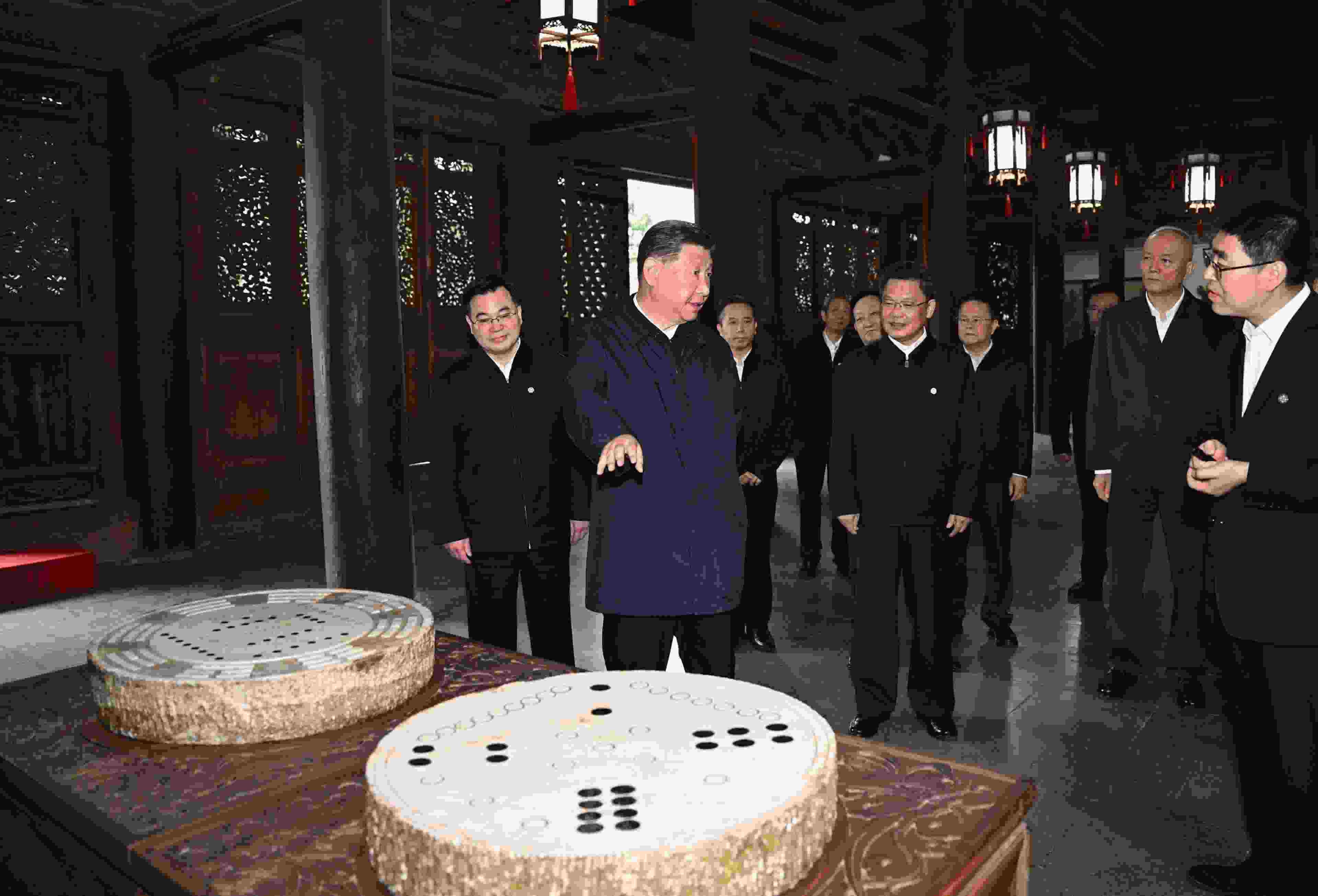 2024年9月10日，習近平總書記在甘肅天水考察了全國重點文物保護單位伏羲廟。