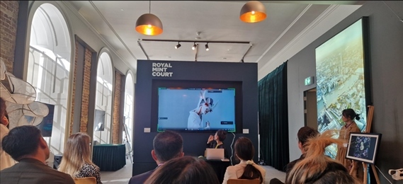 中英青年數(shù)字創(chuàng)意產(chǎn)學(xué)交流會現(xiàn)場。逸麟 攝