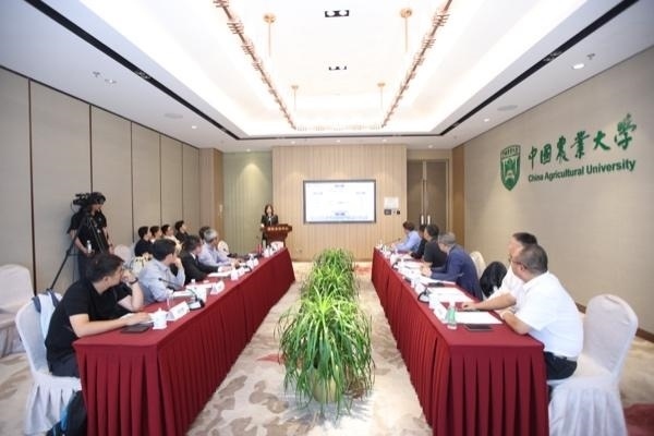 路演會現(xiàn)場。中國農(nóng)業(yè)大學供圖