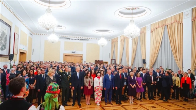招待會現(xiàn)場。中國駐波蘭大使館供圖