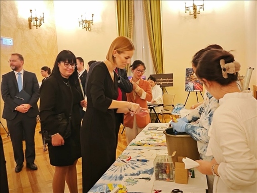 招待會(huì)現(xiàn)場。中國駐匈牙利大使館供圖