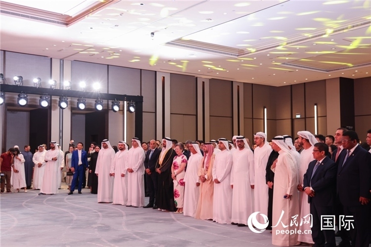 招待會(huì)現(xiàn)場。人民網(wǎng)記者任皓宇攝