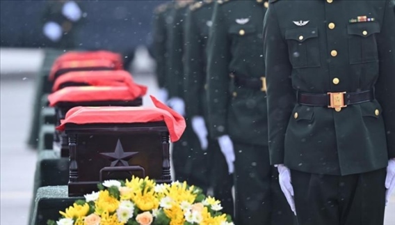 2023年11月，第十批在韓中國(guó)人民志愿軍烈士遺骸回到祖國(guó)