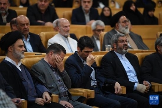 這是10月7日在伊朗首都德黑蘭拍攝的第七屆聲援巴勒斯坦兒童和青少年國際會(huì)議現(xiàn)場。新華社記者 沙達(dá)提 攝