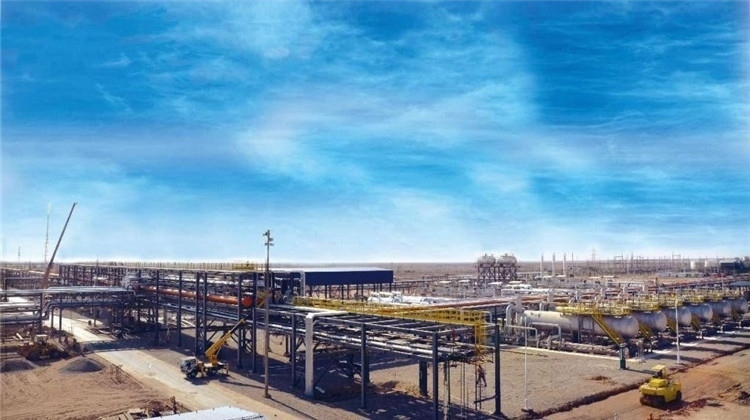 油田廠區(qū)一景。中國(guó)海油供圖