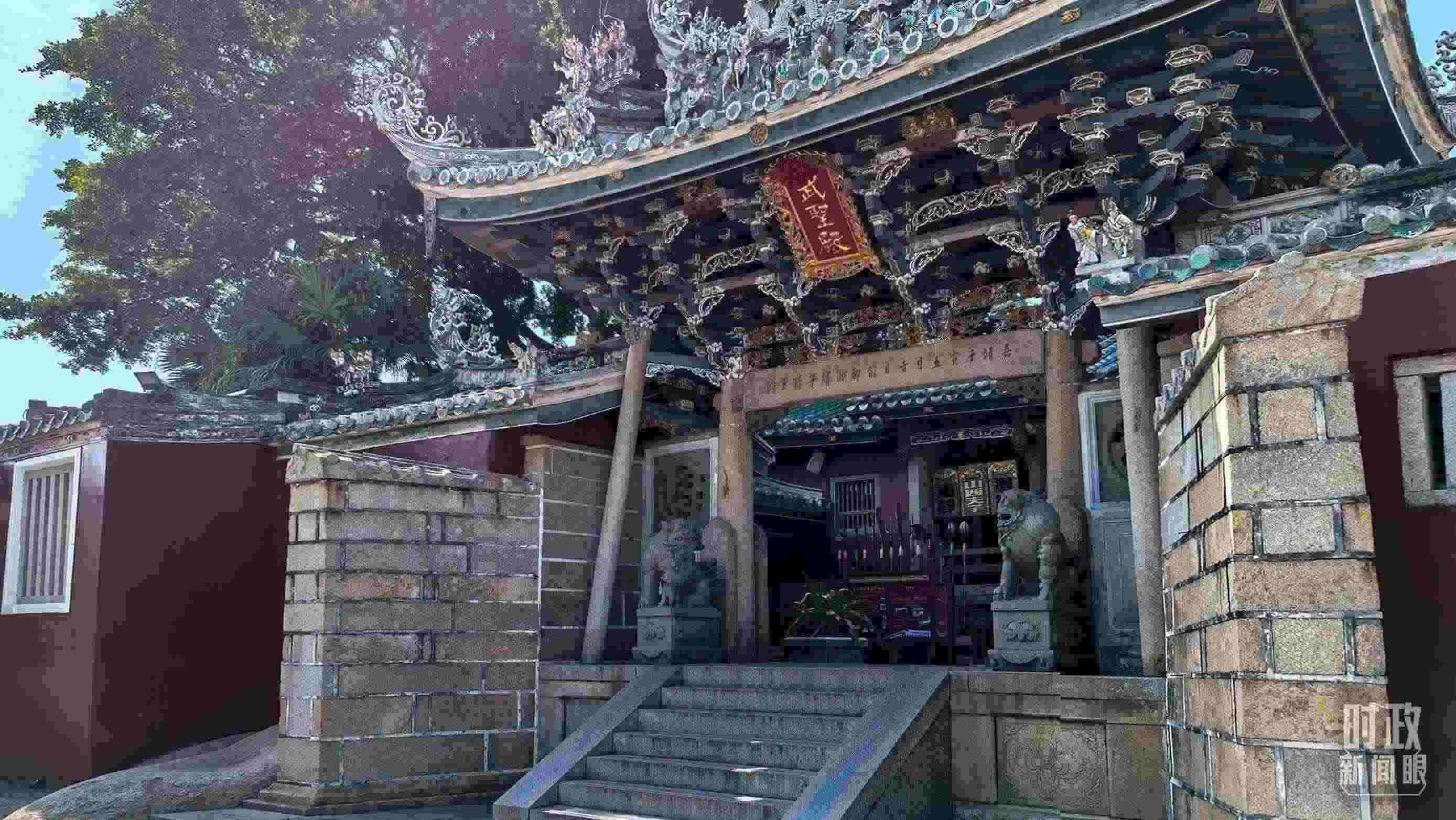 △關(guān)帝文化產(chǎn)業(yè)園。（總臺央視記者陸泓宇拍攝）