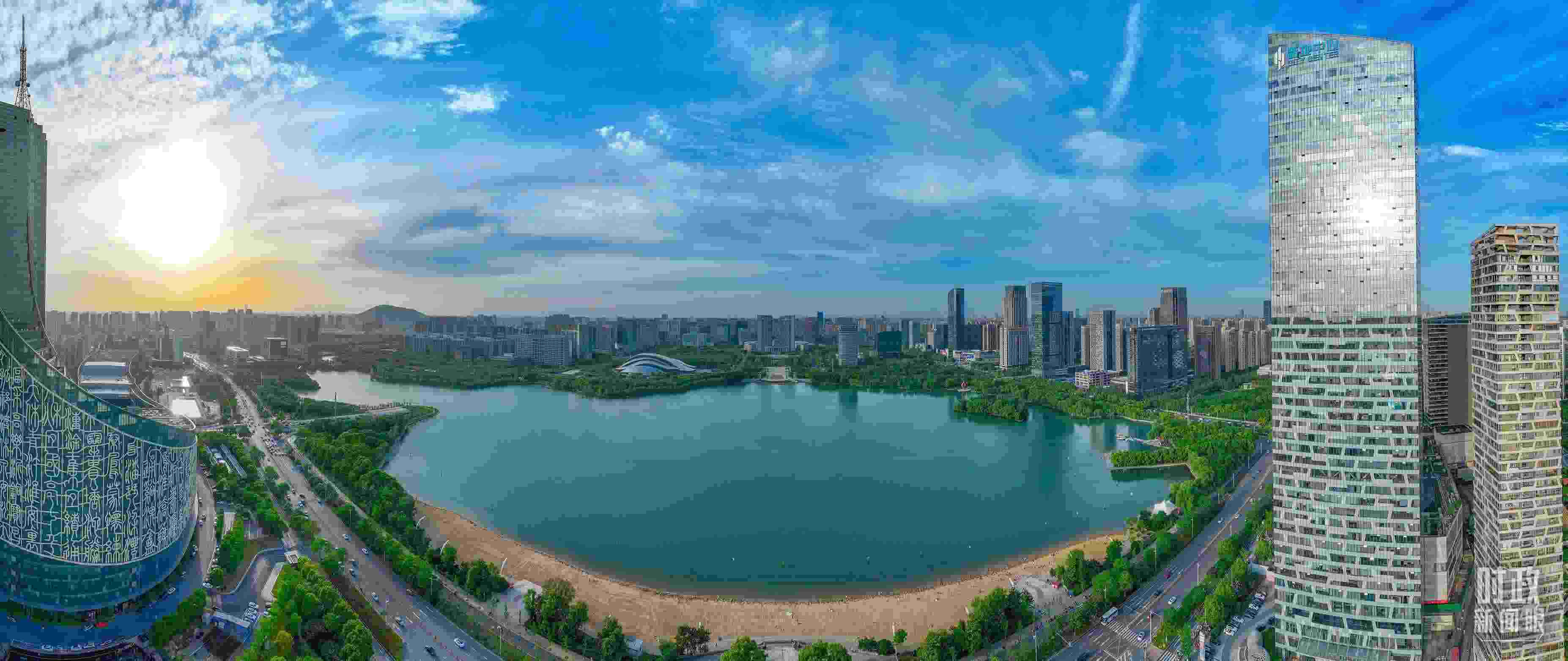 △安徽省合肥市。（合肥市蜀山區(qū)融媒體中心葛慶釗供圖）