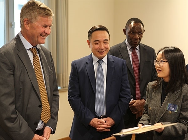 活動現(xiàn)場。中國駐歐盟使團(tuán)供圖