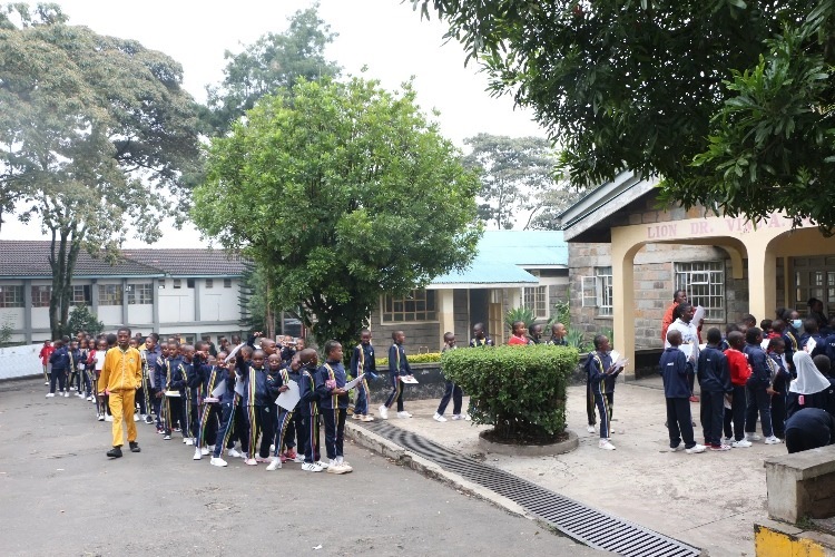 考場現(xiàn)場。埃格頓大學(xué)孔子學(xué)院供圖