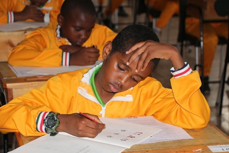 考場現(xiàn)場。埃格頓大學(xué)孔子學(xué)院供圖