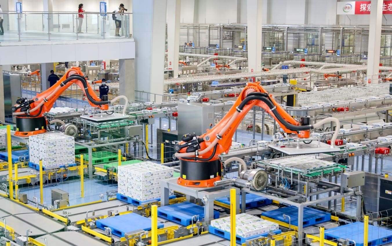 伊利數(shù)智化布局領跑行業(yè)。（受訪者供圖）