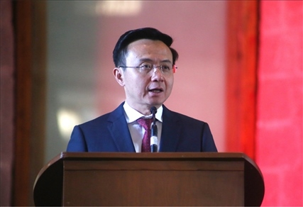 張潤致辭。主辦方供圖