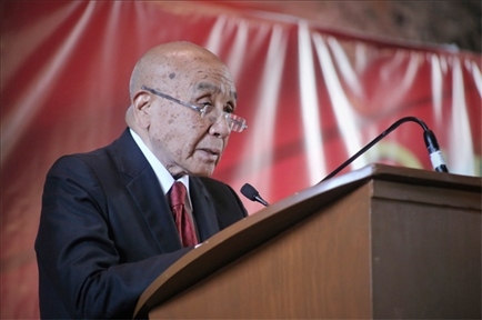 李子文致辭。主辦方供圖