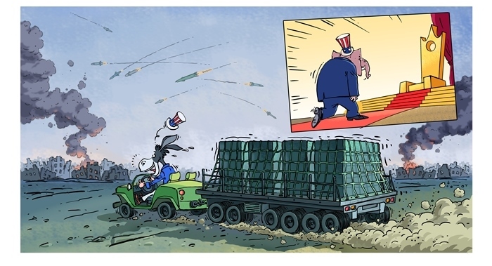 漫畫作者：馬宏亮（人民網(wǎng)版權(quán)圖片，未經(jīng)授權(quán)請勿轉(zhuǎn)載。）