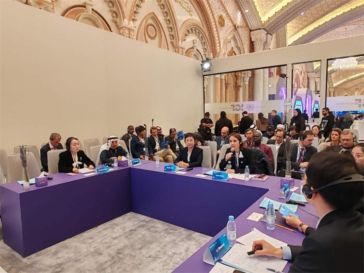 圖為與會(huì)代表圍繞主題進(jìn)行發(fā)言討論。中國(guó)傳媒大學(xué)供圖。