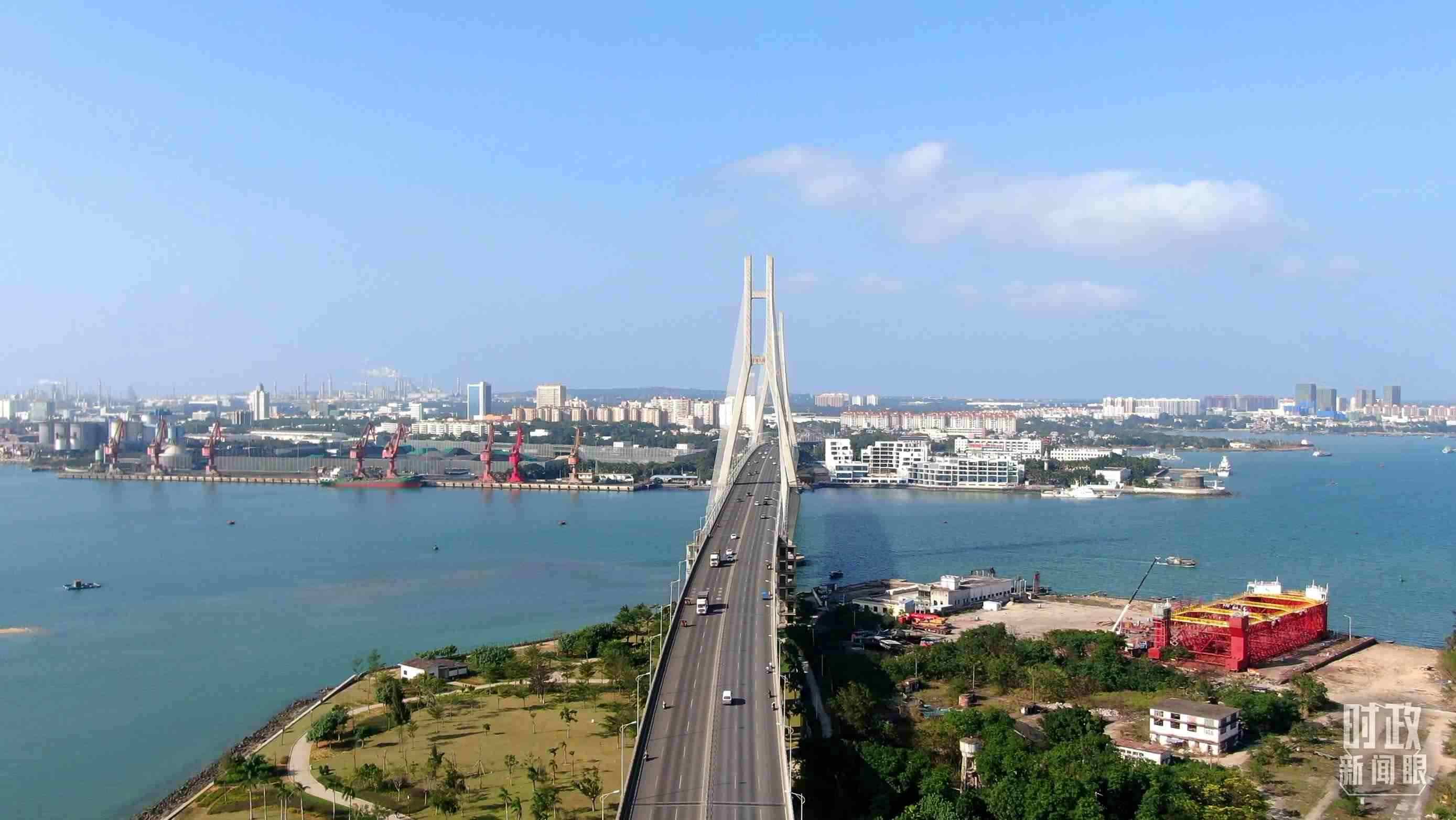 海南洋浦經(jīng)濟(jì)開發(fā)區(qū)。（總臺記者葉飛提供）