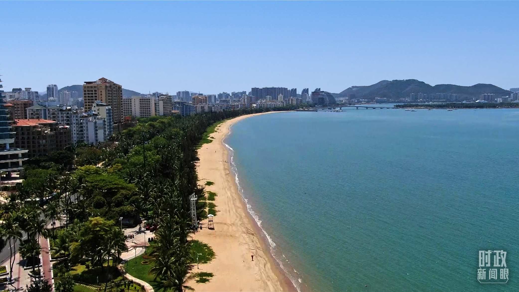 海南三亞。（總臺記者張偉克拍攝）