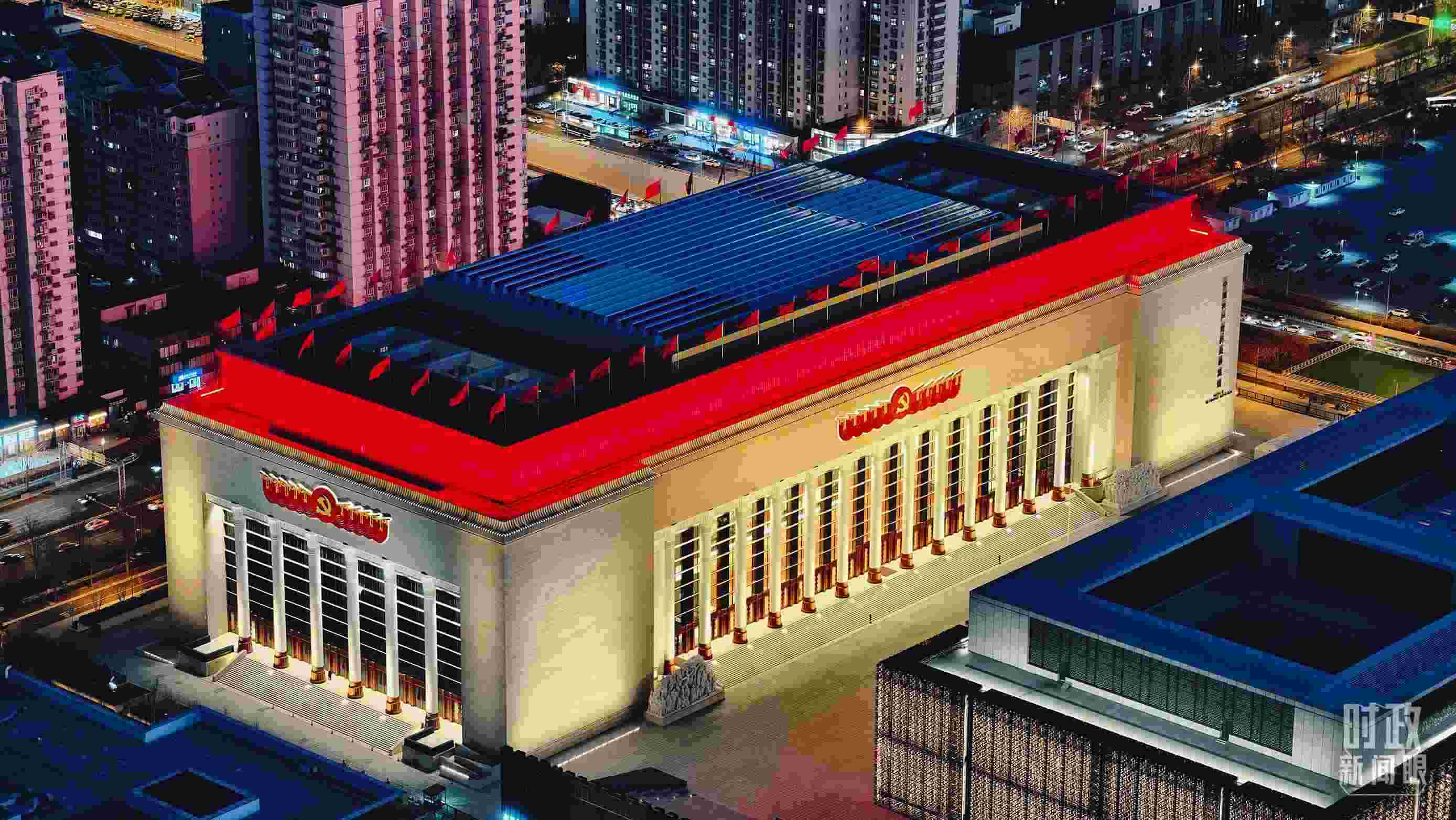 △中國共產(chǎn)黨歷史展覽館。（總臺(tái)央視記者張宇拍攝）